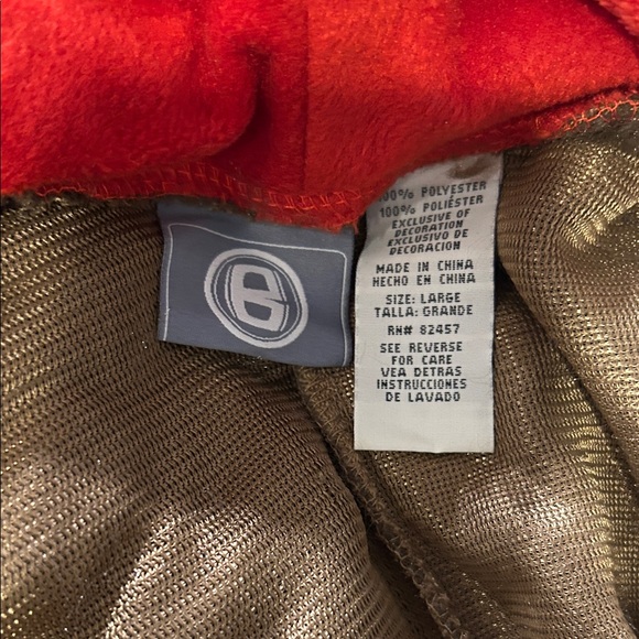 Briefly Stated Rooster Chicken One Piece Onesie Costume Cosplay Adult Large - Picture 2 of 15